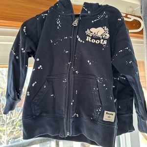 Roots boys splatter track suit 5T